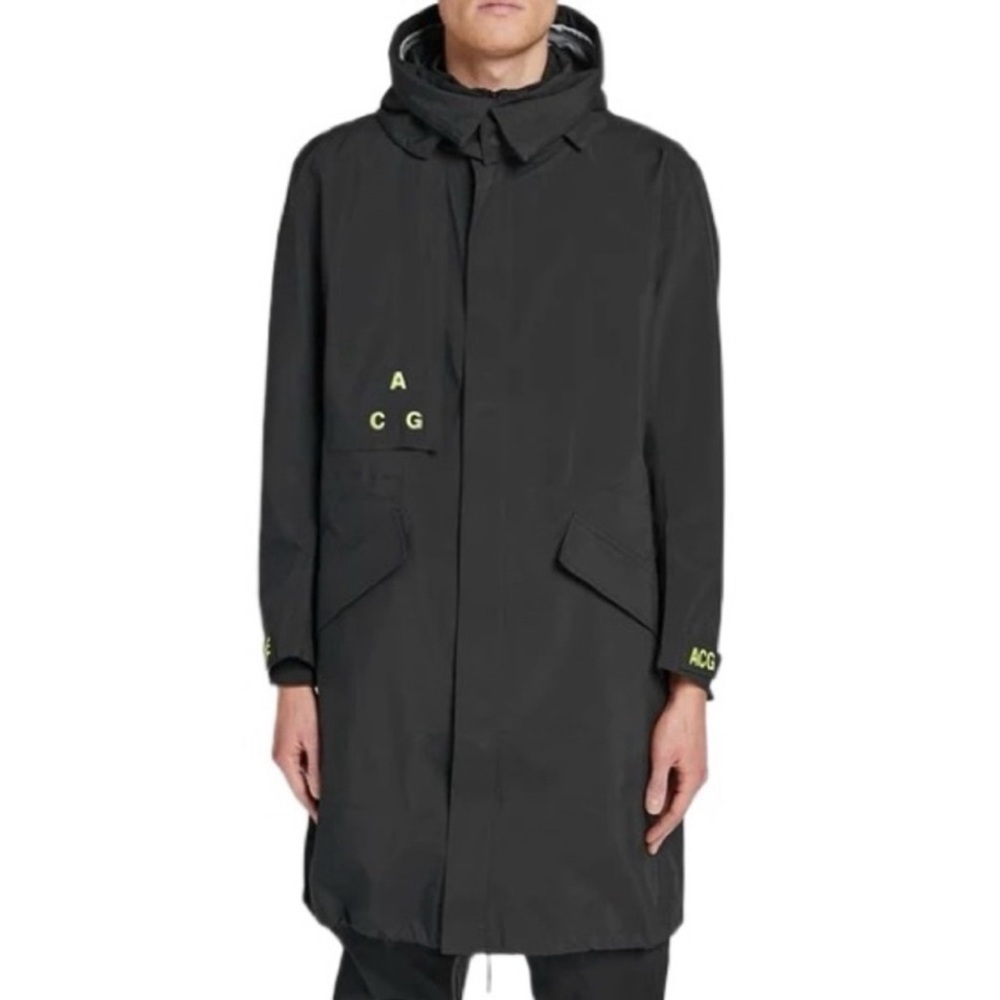 NWOT Nike NikeLab ACG Black Gore-Tex® Trench Coat